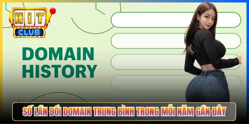 Số lần đổi domain trung bình trong mỗi năm gần đây
