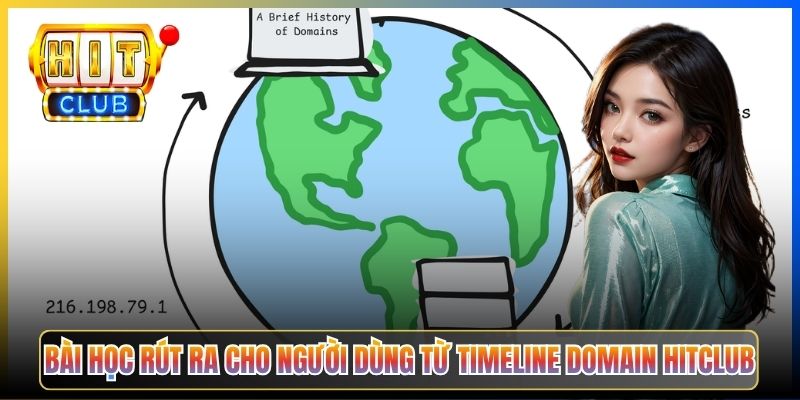 Bài học rút ra cho người dùng từ timeline domain Hitclub
