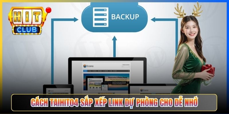Cách Taihit04 sắp xếp link dự phòng cho dễ nhớ